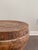 Gorgeous Natural Mango Wood Drum Style Side Table End Table Stool by high end designer Made Goods Marek Stool $1,080.00...