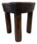 Vintage African Wood Milk Stool Hehe Gogo People Tanzania 10" H For Sale