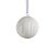 Enhance your holiday decor with these glass ball hanging ornaments. This set of ornaments features a sophisticated ribbed...