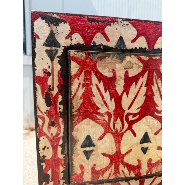 Andalusian Chest of Drawers in Painted Iron, 1930s For Sale - Image 6 of 16