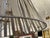 Late 20th Century Rustic Industrial Lattice Drum Chandelier For Sale - Image 9 of 12