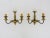 Empire Style Double Bronze Wall Lights, 1930s, Set of 2 For Sale - Image 10 of 10