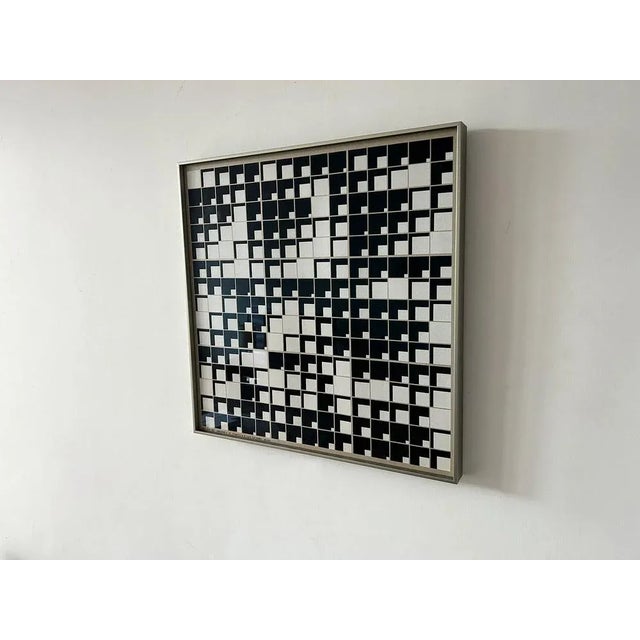 An extremely rare serigraph by Enzo Mari. It had an inteded edition of 50 pieces, but only four were ever produced, each...