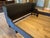 Dark Gray 1990s Upholstered King Bed With 2 Sets of Side Rails For Sale - Image 8 of 11