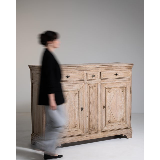 Oak French Buffet, Antique, France, Early 19th Century For Sale - Image 13 of 18