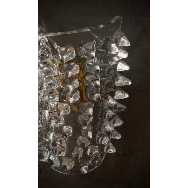 Mid-Century Modern Murano Art Glass Wall Light, 2000s For Sale - Image 3 of 9
