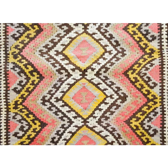 Textile Mid-20th Century Kilim Rug For Sale - Image 7 of 12