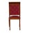 1990s Directoire Style Chairs in Cherry Wood, 1990s, Set of 6 For Sale - Image 5 of 8