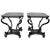 Hollywood Regency Coconut Side Tables - a Pair For Sale