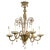 Amber Hand Blown Glass Chandelier by Venini, 1950s For Sale - Image 13 of 13