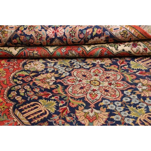Tabriz Rug in New Wool For Sale - Image 10 of 11