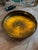 Hand-Hammered Brass Centerpiece Bowl With Engraved Floral Motif, 1970s For Sale In Los Angeles - Image 6 of 7