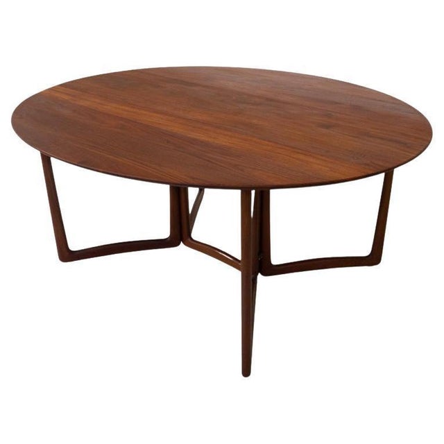 1960s Mid-Century 20-59 Dining Table attributed to Peter Hvidt for France & Son, 1960s For Sale - Image 5 of 5