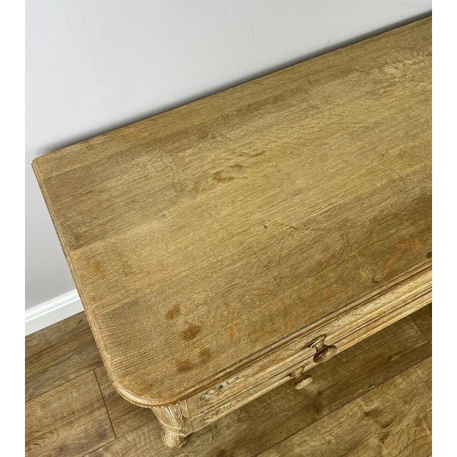 Vintage French Louis Oak Chest of 2 Drawers For Sale - Image 11 of 17