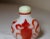 19th Century Antique Chinese 19th Century Peking Glass Jade Figural Snuff Trinket Bottle Jar For Sale - Image 5 of 12