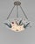 Large French Art Deco Pendant Light by Maxonade - 1930 Chandelier France For Sale - Image 9 of 15