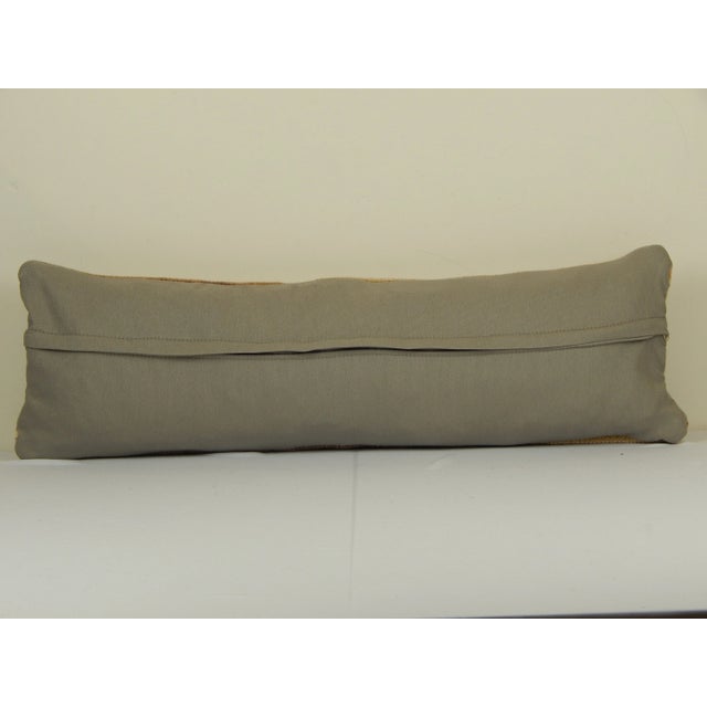 1960s Turkish Rug Pillow Cover For Sale - Image 5 of 5