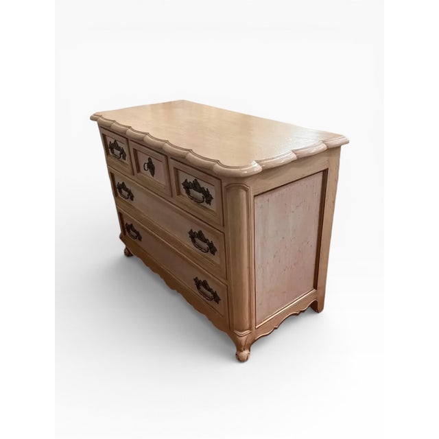 Hickory Chair Furniture Co. French Country Style Cream Normandy Chest For Sale In Boston - Image 6 of 13