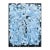Unframed original painting of acrylic, ink, enamel, texture medium on canvas over wood cradle with layers of varying...