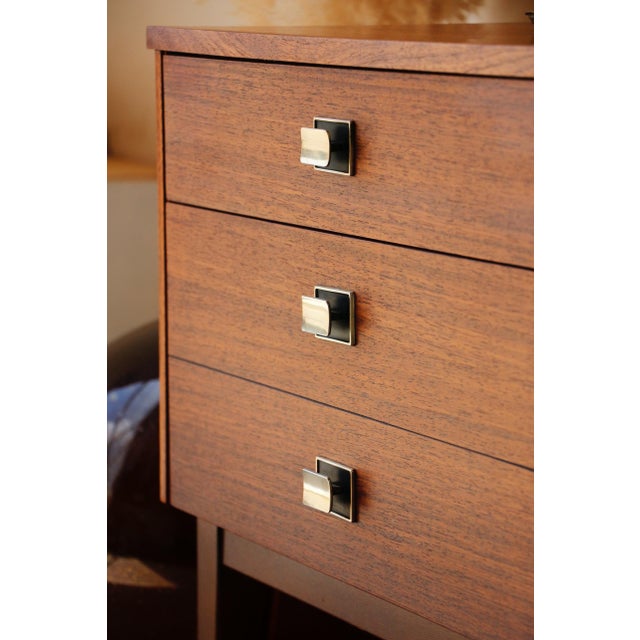 Vintage Teak and Zebrano Chest of Drawers, 1960s For Sale - Image 9 of 18