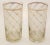 Art Deco Vintage Art Deco Culver Gold Striped Set of 2 High Ball Tumblers For Sale - Image 3 of 13