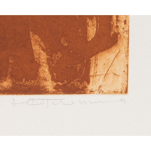 1998 Abstract Aquatint Print by Seiko Tachibana For Sale In Indianapolis - Image 6 of 8