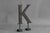 Antique N & K Shop Letters in Brass, 1890s, Set of 2 For Sale - Image 5 of 10
