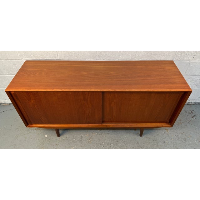 Mid-Century Modern Mid-Century Modern Danish Teak Sideboard For Sale - Image 3 of 15
