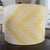 Pale Yellow Silk Ikat Drum Lamp Shade Authentic Hand-Woven Ikat fabric from Uzbekistan.