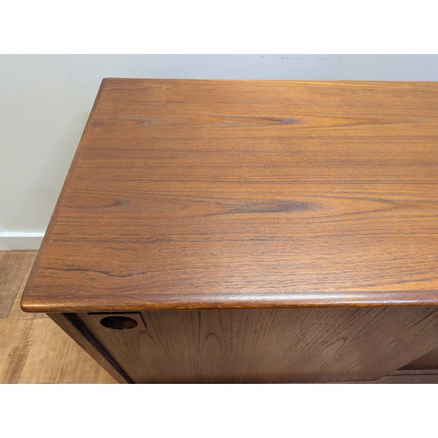 Danish Modern Mid Century Teak Sideboard Dyrlund For Sale - Image 12 of 12