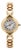 1990s Cartier Vendome 878999 18k Gold Manual Gadroon Link 26m Watch For Sale