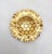 Monet Vintage Signed Monet Goldtone Honeycomb "Burst" Brooch For Sale - Image 4 of 6
