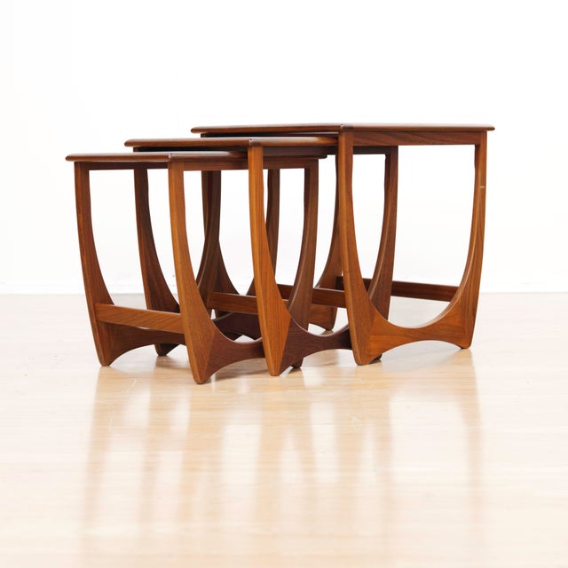 Mid Century Astro Nesting Tables by Vb Wilkins for G Plan For Sale - Image 9 of 15