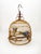 Decorative birdcage made of bamboo and wood, manufactured in China in the 1970s. This elegant vintage Asian birdcage is...