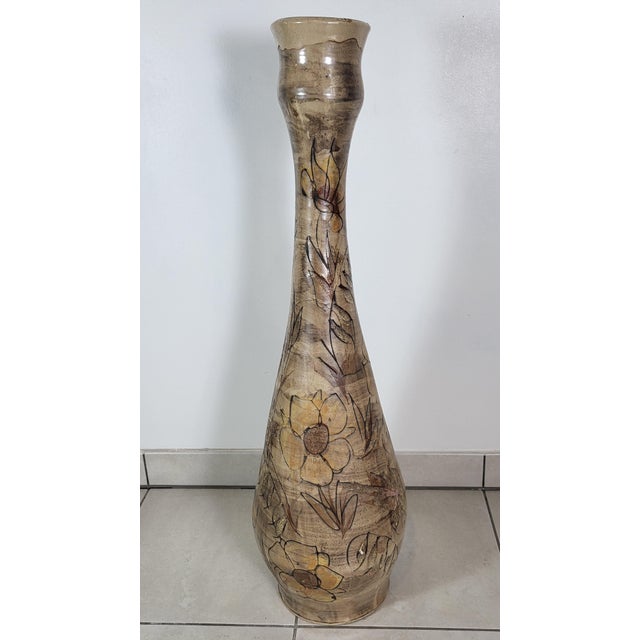 Large Vase in Ceramic, 1975 For Sale - Image 11 of 15