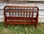 Mid 19th Century Antique Jenny Lind Spindle Bed-Headboard Footboard-Twin-Farmhouse-Wood-Cottage For Sale - Image 5 of 11