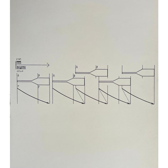 Bernhard Leitner, Austrian Sound Space Architect Bernhard Leitner Photo Lithograph Hand Signed Art For Sale In Miami - Image 6 of 11
