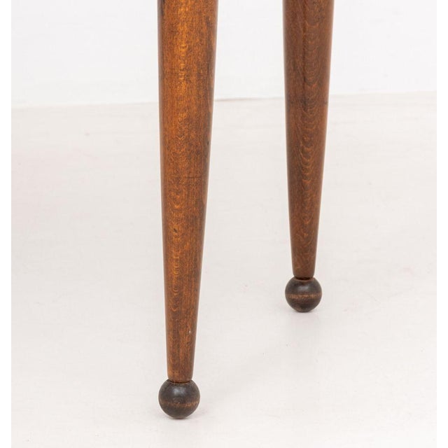 Art Deco Marquetry Side Table For Sale In New York - Image 6 of 7