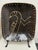 Hand Painted Ceramic Platters + Stands, Set of Three For Sale - Image 4 of 12