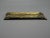 English Art Nouveau Footed Gilt Brass Pen Tray For Sale - Image 3 of 7