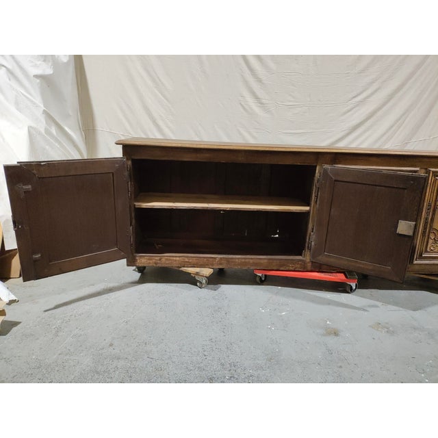 Late 18th Century French Provincial Oak Enfilade For Sale - Image 4 of 15