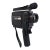 Mid 20th Century Elmo Super 8 Sound 350sl Macro Movie Camera With Telescoping Microphone and Original Kodak Film For Sale