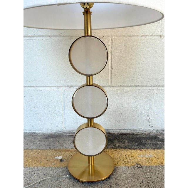 Uttermost Three Rings Table Lamp For Sale In Atlanta - Image 6 of 8