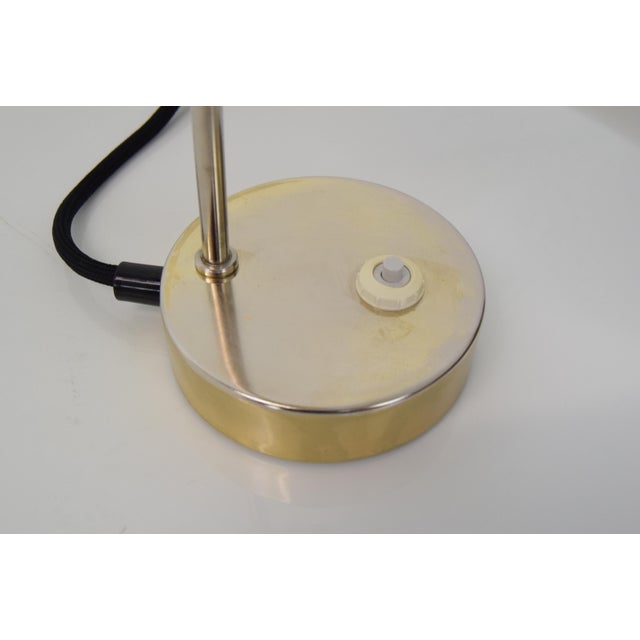 Metal Mid-Century Table Lamp from Kamenicky Senov, 1960s For Sale - Image 7 of 16