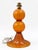 Mid-Century Modern Amber Murano Glass Table Lamp Base from Murano Glass Sommerso, 1970s For Sale - Image 9 of 9