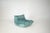 Togo Lounge Chair and Mint Velvet by Michel Ducaroy for Ligne Roset, 1973, Set of 2 For Sale - Image 6 of 18