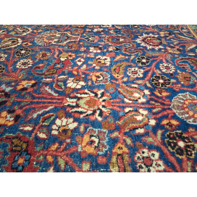 Textile Circa 1910 Persian Doroshgh Rug For Sale - Image 7 of 7