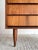 Brown Vintage Mid Century Modern Walnut Chest of Drawers For Sale - Image 8 of 17