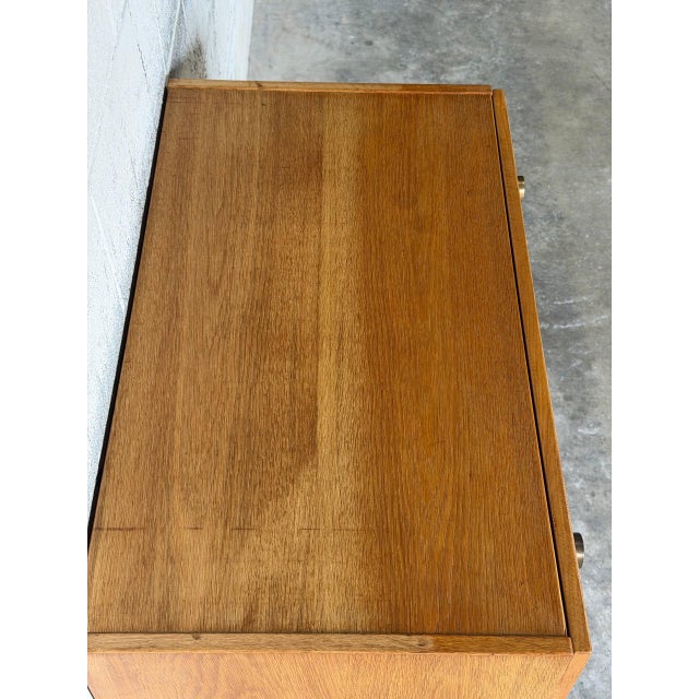 Oak Dresser With 4 Drawers Danish Mid-Century Modern 1960s For Sale In Los Angeles - Image 6 of 11