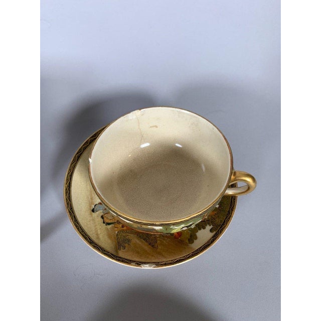 19th Century Satsuma earthenware tea service, Meiji period - Set of 36 For Sale - Image 12 of 12